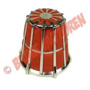 4 takt - Pitbike Dirtbike Quad ATV luchtfilter chome 35mm - 2563 (3-3-5-5)